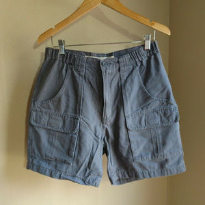 Savane Hiking Shorts Gray Cotton All the Pockets